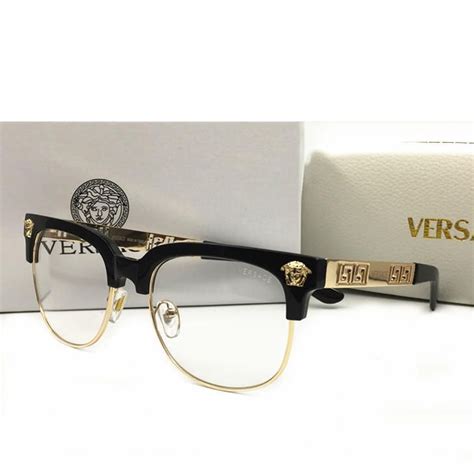 mens versace eyeglasses frames|gold frame men's versace glasses.